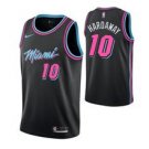 Miami Heat #10 Tim Hardaway Black Vice Night Jersey