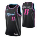 Miami Heat #11 Dion Waiters Black Vice Night Jersey