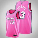 Miami Heat #13 Bam Adebayo Pink Earned  Jersey