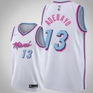 Miami Heat #13 Bam Adebayo White Jersey - City