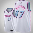 Miami Heat #17 Rodney McGruder White Jersey - City