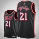 Miami Heat #21 Hassan Whiteside Black Jersey Classic