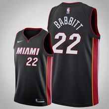 Miami Heat #22 Luke Babbitt Black Icon  Jersey