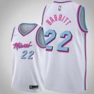 Miami Heat #22 Luke Babbitt White Jersey - City