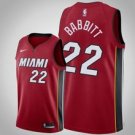 Miami Heat #22 Luke BabbittRedtatement Jersey