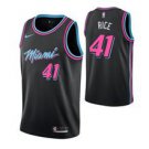 Miami Heat #41 Glen Rice Black Vice Night Jersey