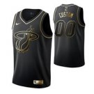 Miami Heat Custom Black Golden  Jersey