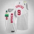 Milwaukee Bucks #9 9 Donte DiVincenzo White Earned Jersey