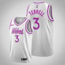 Minnesota Timberwolves #3 Jared Terrell White Earned Jersey