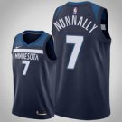 Minnesota Timberwolves #7 James Nunnally NavyIcon Jersey