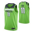 Minnesota Timberwolves #11 Naz Reid Green Jersey