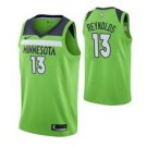 Minnesota Timberwolves #13 Cameron Reynolds Green Jersey