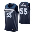 Minnesota Timberwolves #55 Mitch Creek NavyIcon Jersey