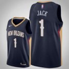 New Orleans Pelicans #1 Jarrett Jack Navy Icon  Jersey