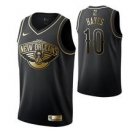New Orleans Pelicans #10 Jaxson Hayes Black Golden Jersey