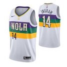New Orleans Pelicans #14 Brandon Ingram WhiteCity Jersey