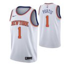 New York Knicks #1 Bobby Portis White Jersey