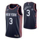 New York Knicks #3 Billy Garrett Jr. Navy Jersey City