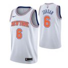 New York Knicks #6 DeAndre Jordan Whitetatement Jersey