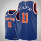 New York Knicks #11 Frank Ntilikina Royal Iconbasketball  Jersey