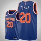 New York Knicks #20 Kevin Knox Royal Iconbasketball  Jersey