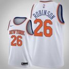 New York Knicks #26 Mitchell Robinson White Jersey