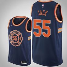 New York Knicks #55 Jarrett Jack Navy Jersey - City
