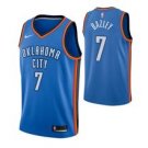 Oklahoma City Thunder #7 Darius Bazley Blue Icon  Jersey