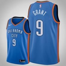 Oklahoma City Thunder #9 Jerami Grant BlueIcon Jersey