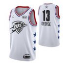 Oklahoma City Thunder #13 Paul George White All-Star Game Jersey