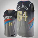 Oklahoma City Thunder #54 Patrick Patterson Gray Jersey City