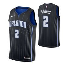 Orlando Magic #2 Al-Farouq Aminu Blacktatement  Jersey