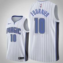 Orlando Magic #10 Evan Fournier White Jersey