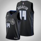 Orlando Magic #14 D.J. Augustin Black Jersey City