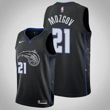 Orlando Magic #21 Timofey Mozgov Black Jersey City