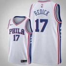 Philadelphia 76ers #17 J.J. Redick White basketball  Jerseytitched