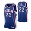 Philadelphia 76ers #22 Malachi Richardson Blue basketball  Jerseytitched