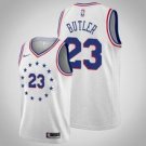 Philadelphia 76ers #23 Jimmy Butler Gray Earned  Jersey