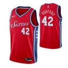 Philadelphia 76ers #42 Al Horford Redtatement  Jersey