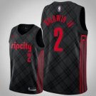 Portland Trail Blazers #2 Wade Baldwin IV Black Jersey City