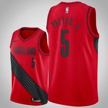 Portland Trail Blazers #5 Gary Payton Red Jersey