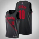 Portland Trail Blazers #10 Jake Layman BlackCity Jersey