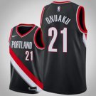 Portland Trail Blazers #21 Chinanu Onuaku Black Icon  Jersey