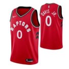Toronto Raptors #0 Terence Davis Jr. Red Iconswingman  Jersey
