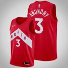 Toronto Raptors #3 OG Anunoby RedEarned Jersey