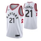 Toronto Raptors #21 Matt Thomas White Jersey