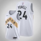 Toronto Raptors #24 Norman Powell White basketball  Jersey City