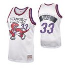 Toronto Raptors #33 Marc Gasol White Hardwood Classics  Jersey