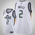 Utah Jazz #2 Joe Ingles White basketball  Jerseytitched