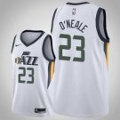 Utah Jazz #23 Royce O'Neale White basketball  Jerseytitched